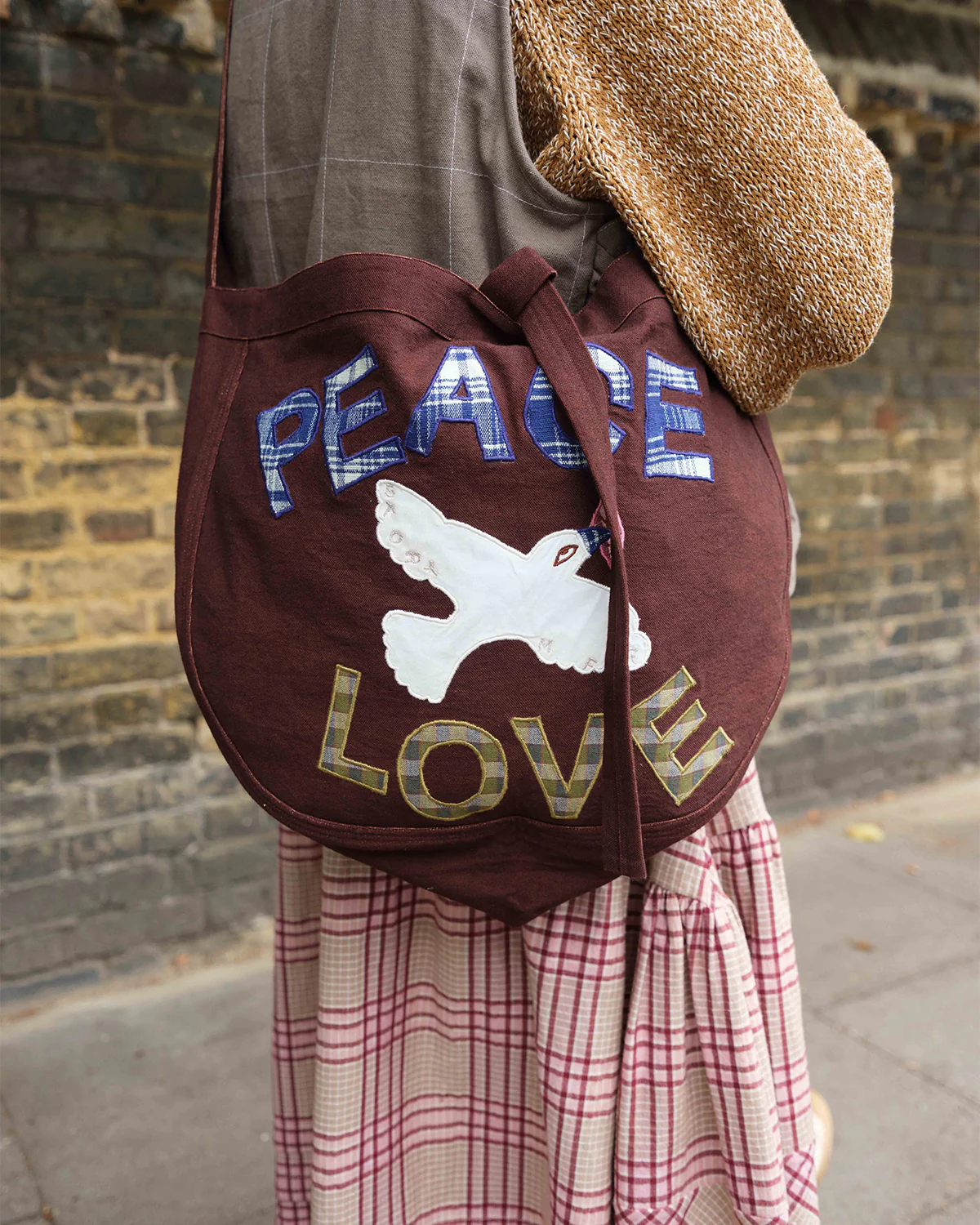 Big Shop Tote - Peace And Love