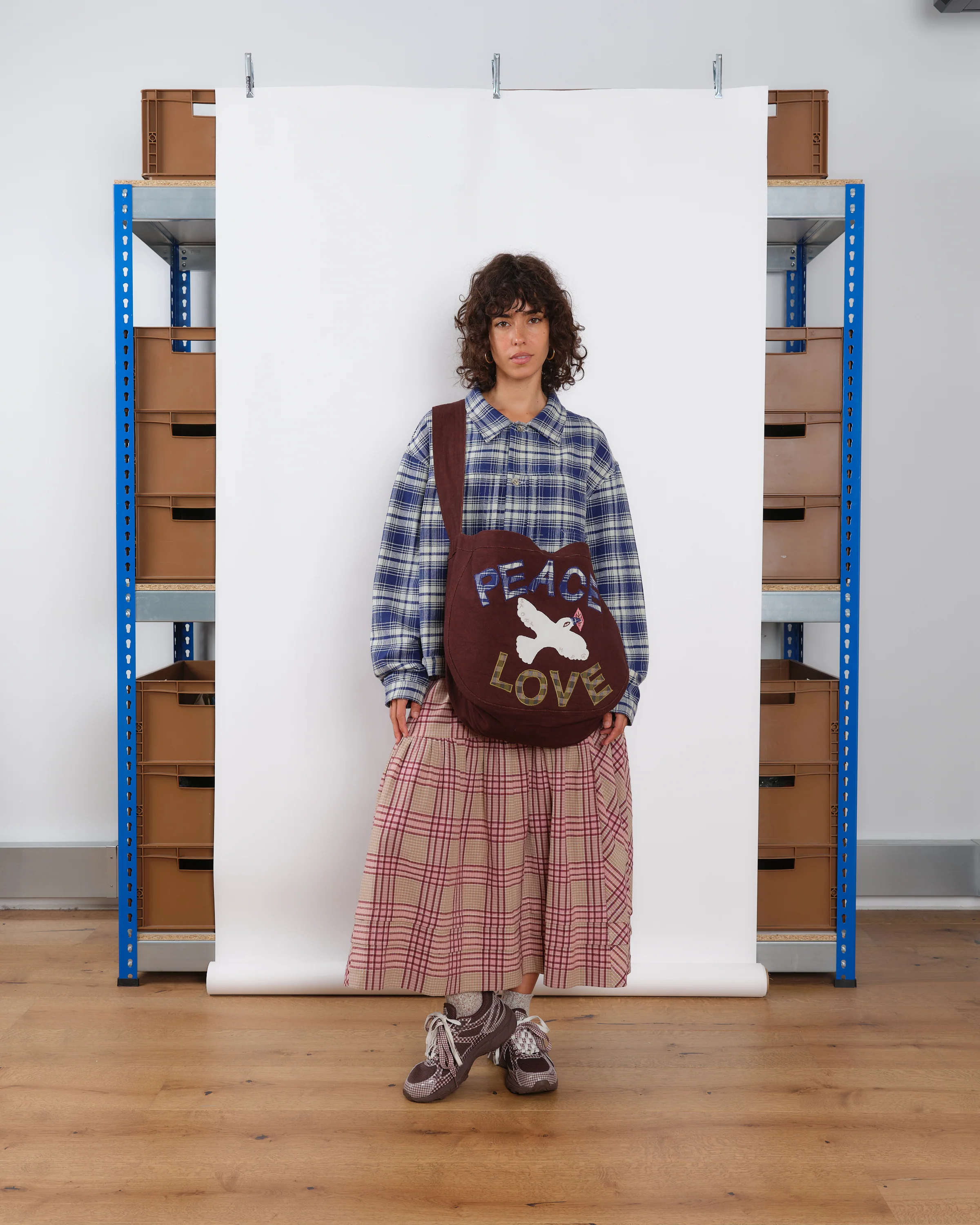 Big Shop Tote - Peace And Love