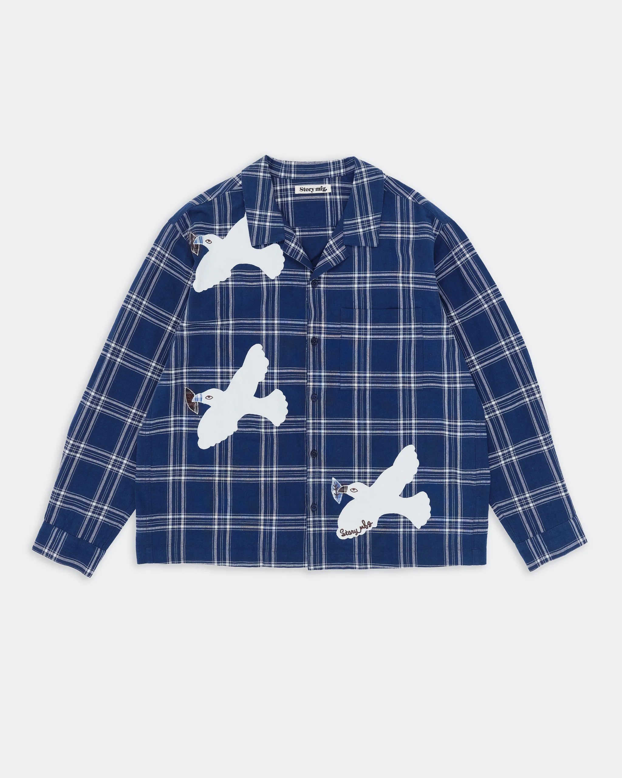 Greetings Shirt LS - Doves