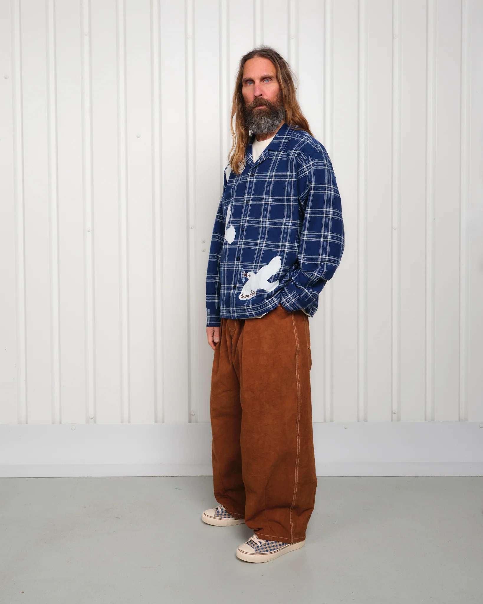 Greetings Shirt LS - Doves