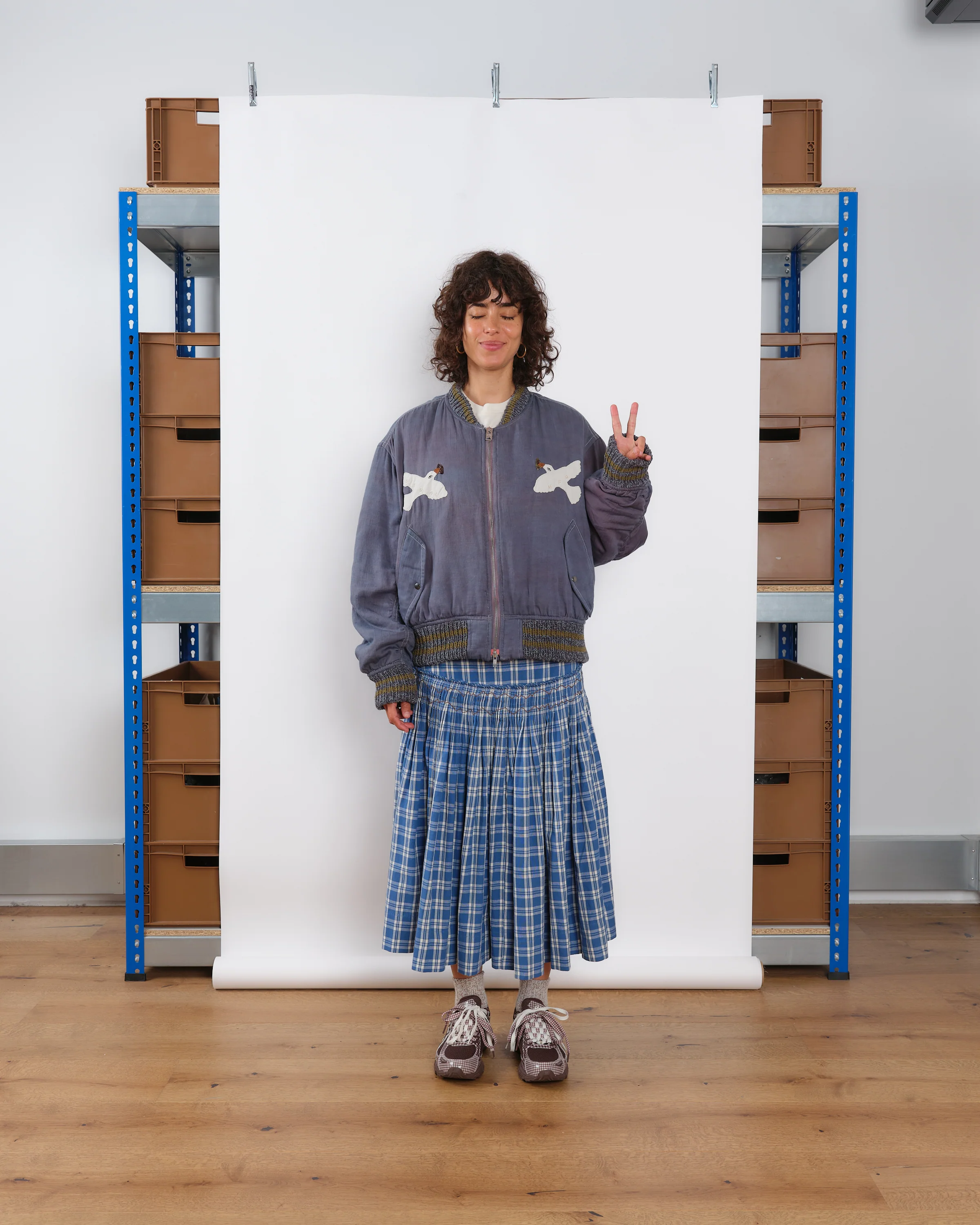 Nest Skirt - Country Check