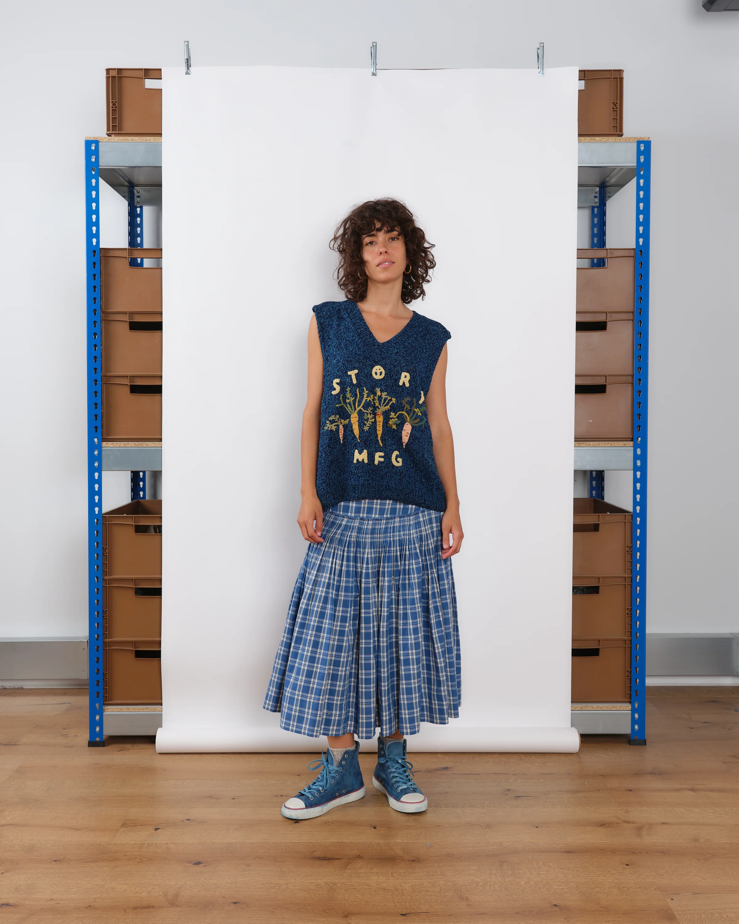 Nest Skirt - Country Check