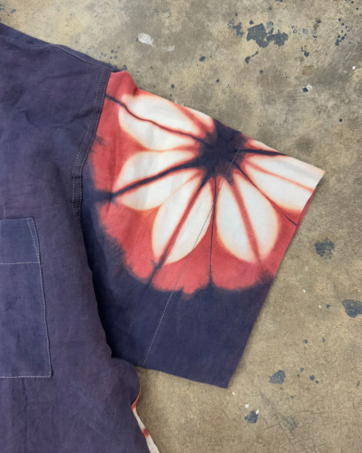 Greetings Shirt SS - Pink Flower Clamp