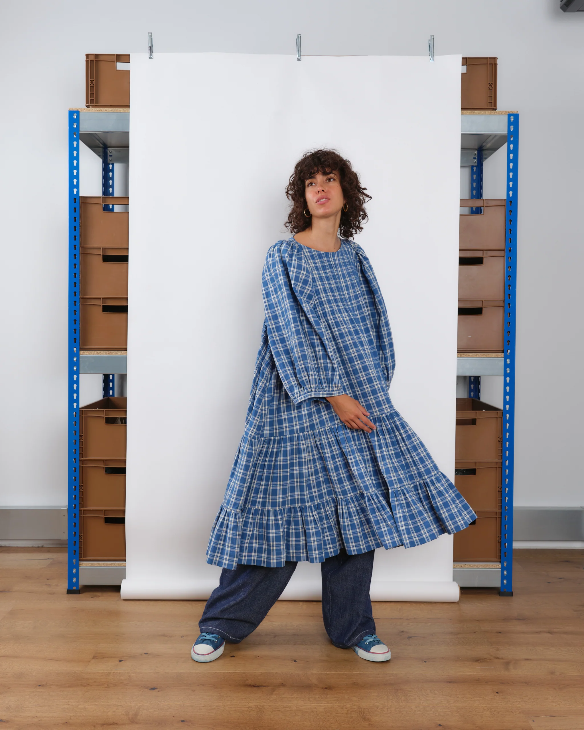 Cloud Dress - Country Check