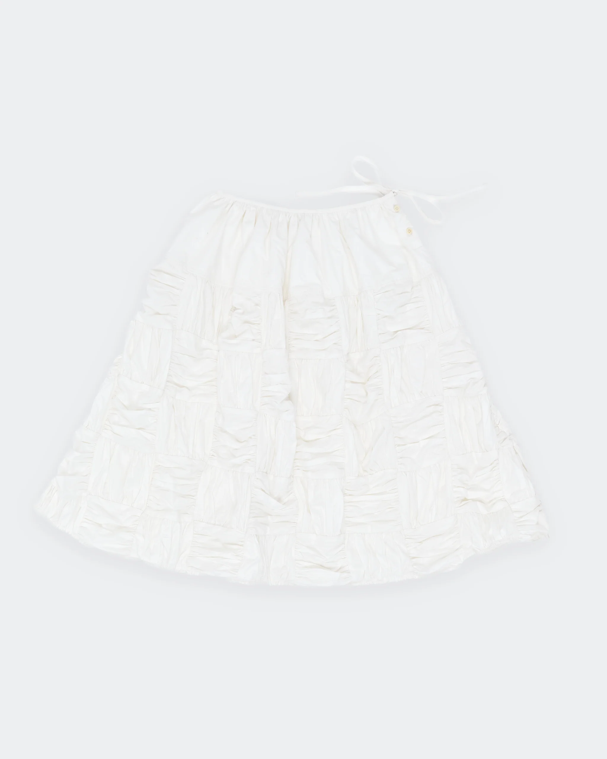 Foxglove Skirt - Ecru Interstellar Patchwork