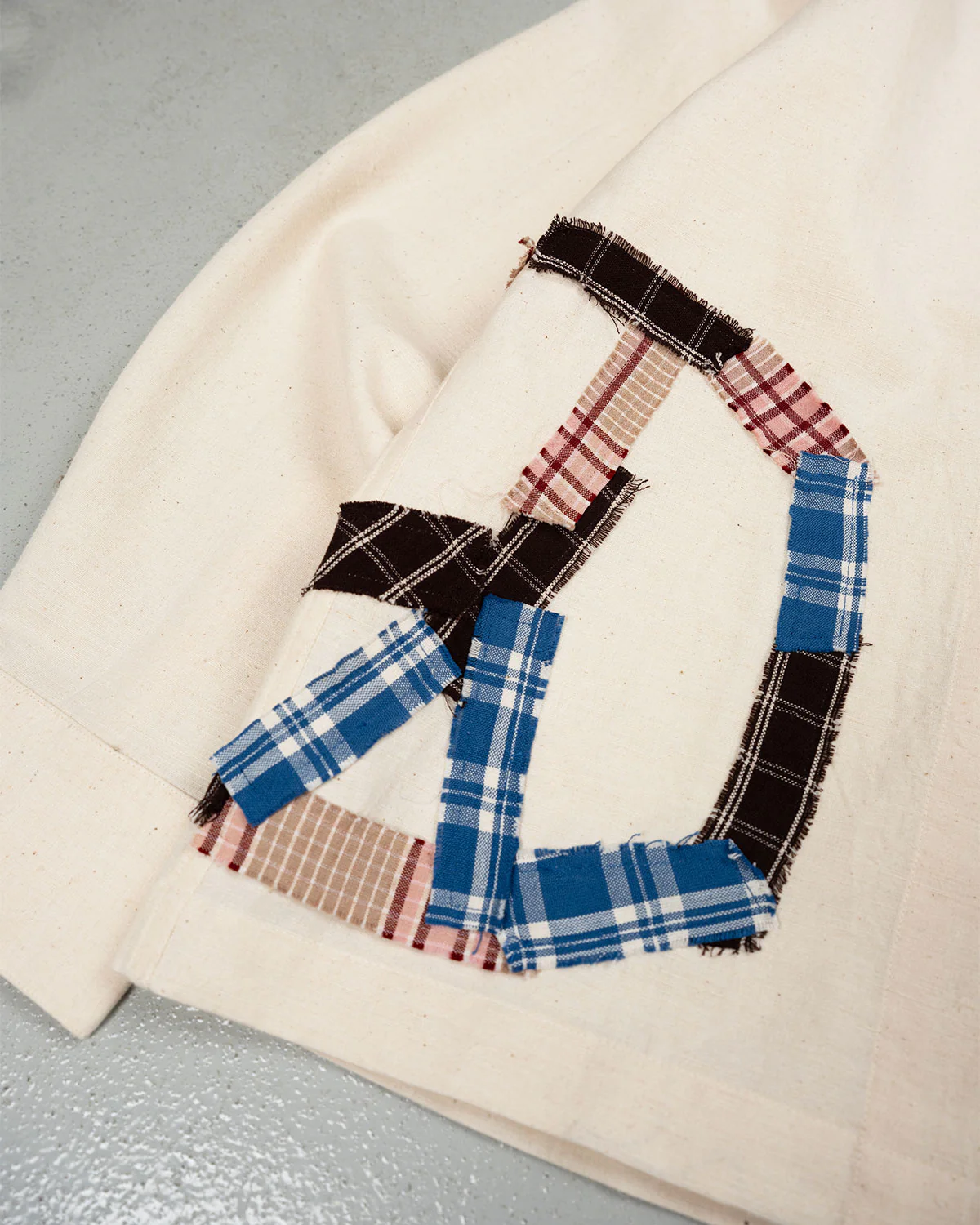 Greetings Shirt LS - Peace Patchwork