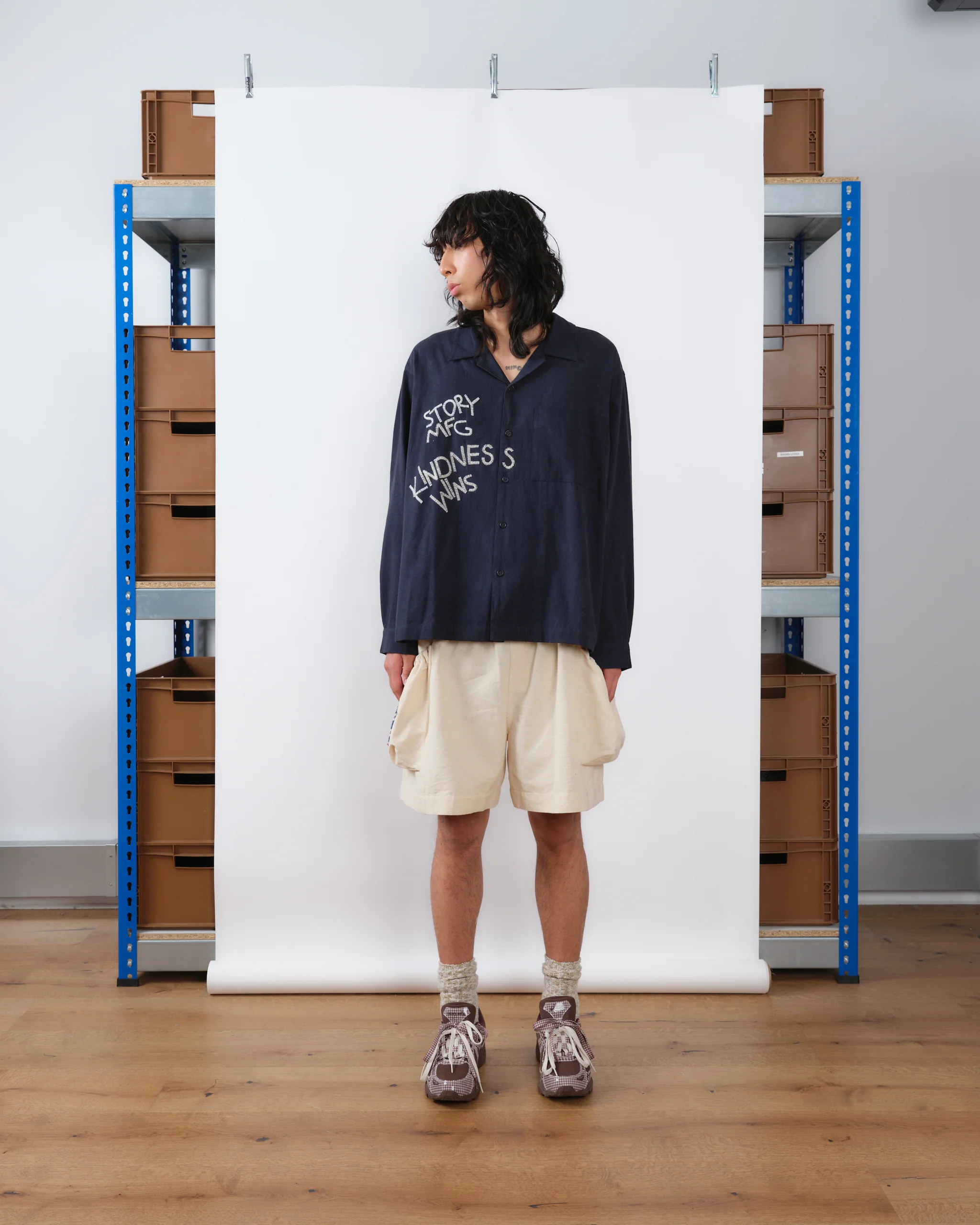 Salt Shorts - Peace Patchwork